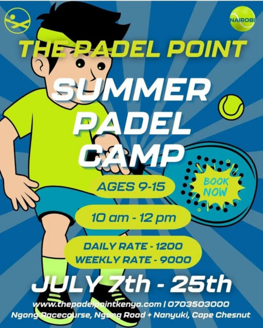 ☀ SUMMER PADEL CAMP IS HERE!